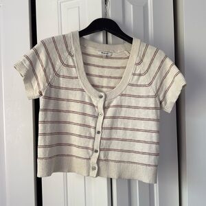 Women’s buttoned top. Size Small from Madewell